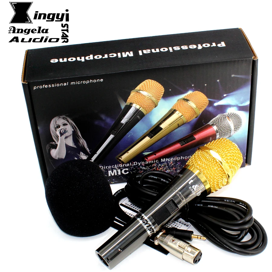 Профессиональный проводной конденсаторный микрофон 3 5 мм|condenser microphone|condenser microphone