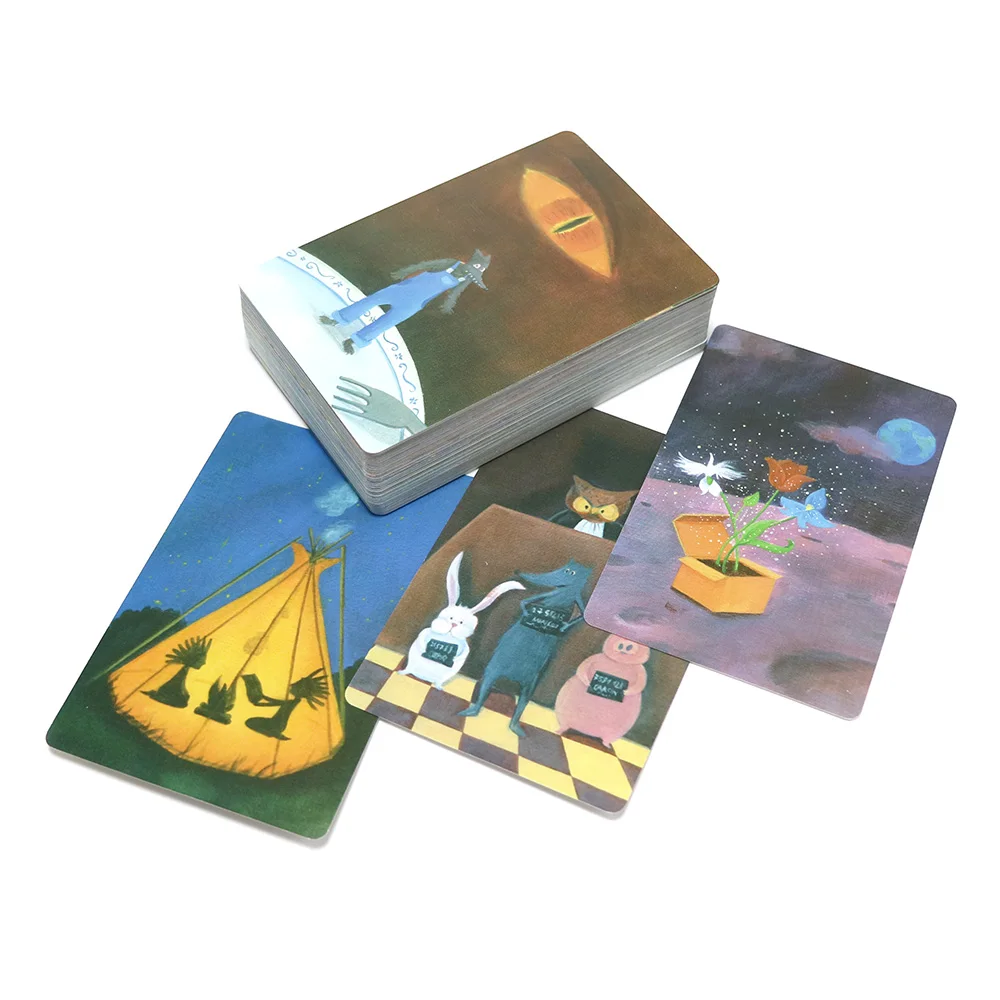 Карточная игра dixit 1+ 2+ 3 деревянные кролики 252 карты детские игрушки Образование для семьи домашние вечерние и забавные настольные игры dixit