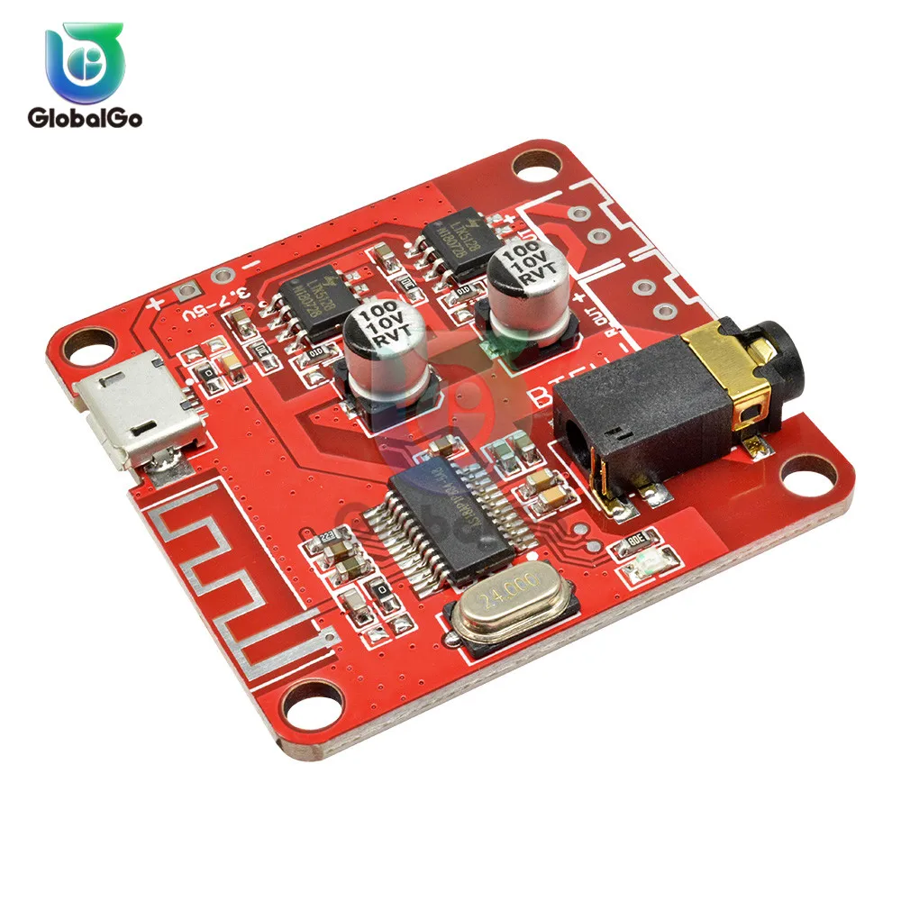 Плата декодера автомобильного динамика 5 Вт + USB MP3 Bluetooth 4 2 усилителя звука модуль