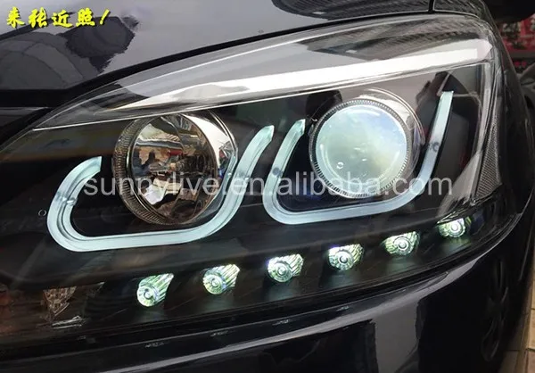 Светодиодная фара для NISSAN Sentra Sylphy led 2012 2014 LF|headlights for|for nissannissan headlights |