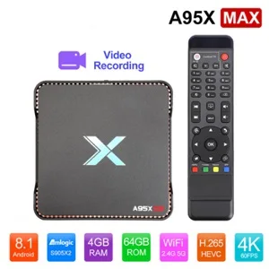 A95X R1 ТВ BOX Amlogic S905W 4 ядра Android 7,1 Смарт ТВ коробка 4 K x 2 K HDMI2.0 2,4G, Wi-Fi, RJ45 Media Player Nexbox Декодер каналов кабельного телевидения