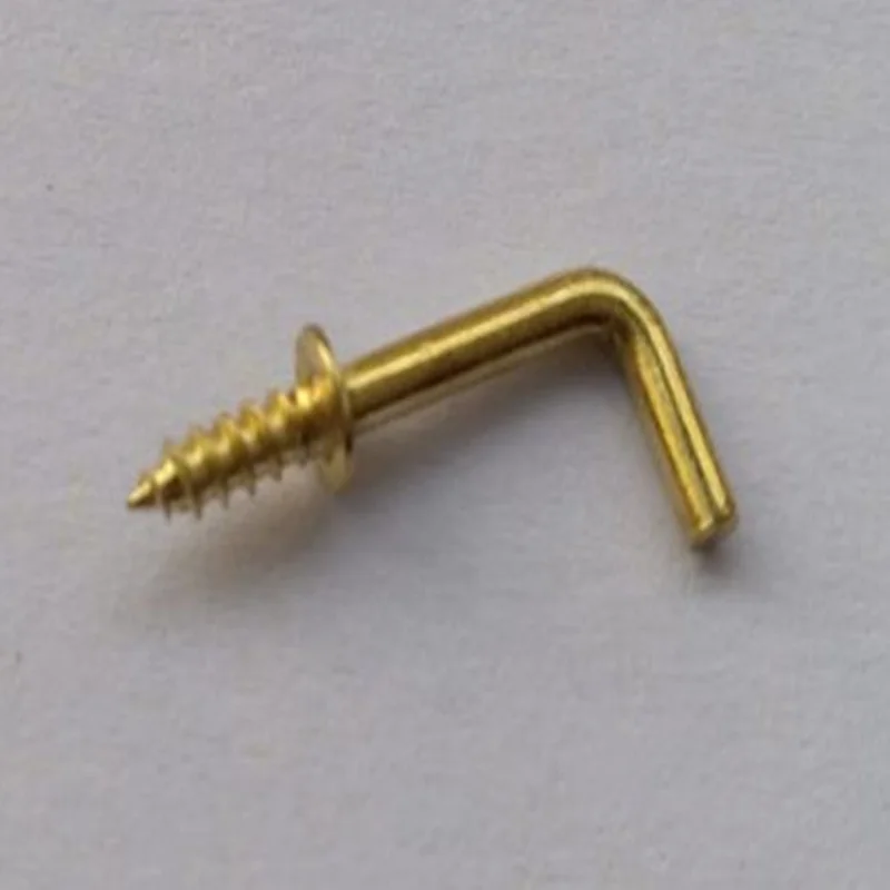 Free Shipping 500Pcs/Lot Screw Square Cup Hooks/Dresser Hooks 20x9mm Jewelry Findings | Украшения и аксессуары