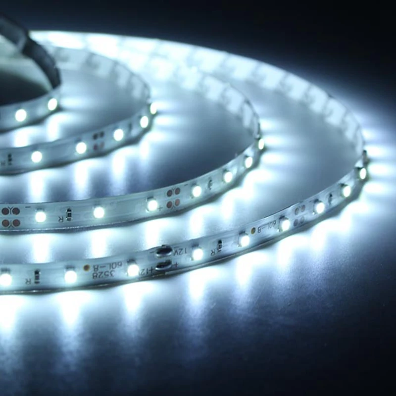 Не водонепроницаемый IP44 5 м 3528 Светодиодная лента свет 300LED DC12V Белая светодиодная