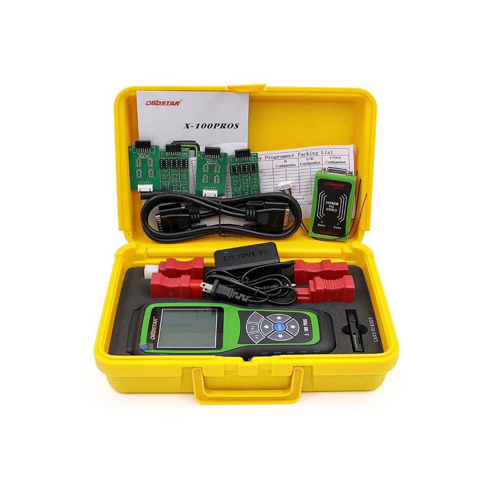 Автомобильный программатор OBDStar X 100 Pros C D E OBD2 + инструмент для коррекции одометра