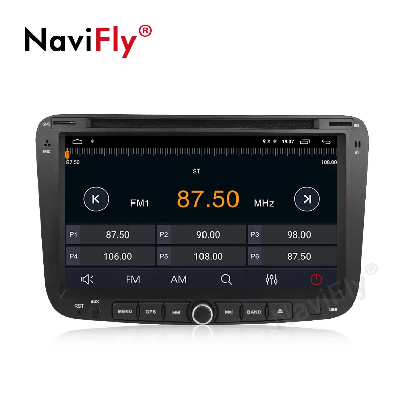 NaviFly Android9.1 32G ROM Russian menu russia car CD player for Emgrand EC7 2012 2013 2014 with USB SD GPS Navigator | Автомобили и