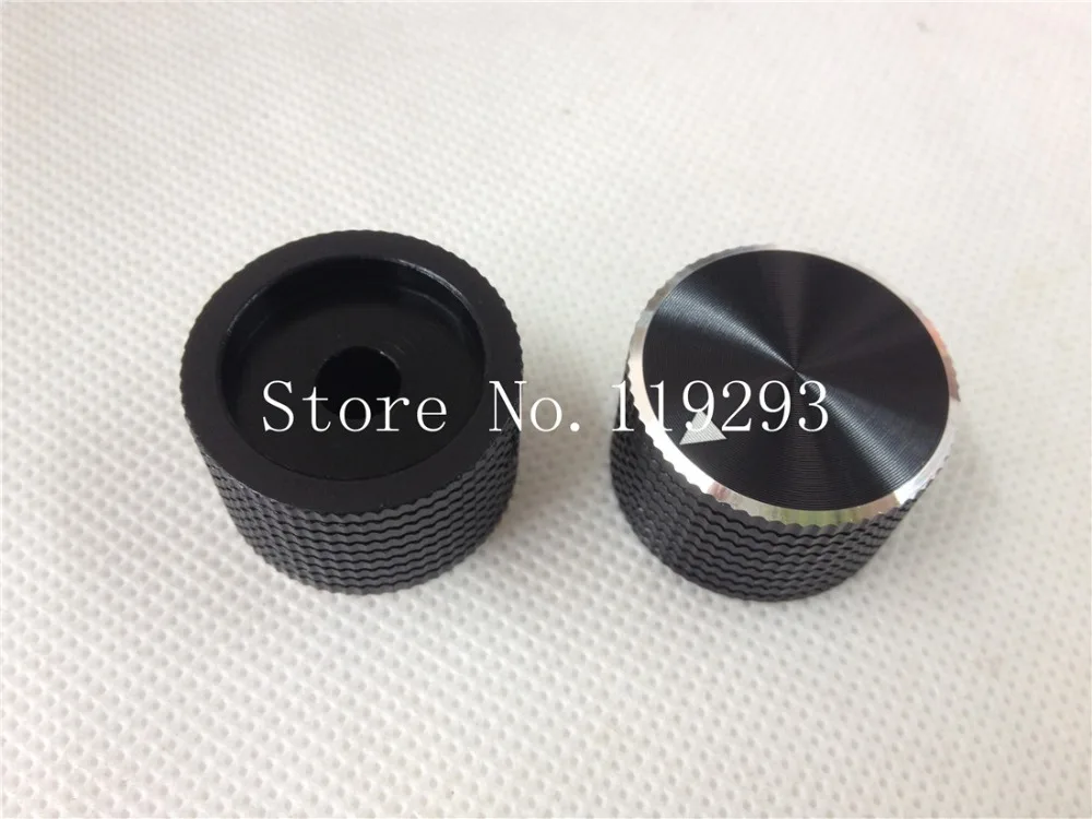 [BELLA]All aluminum black knob cap holes were 6MM 6.4MM diameter 25MMX15MM--10pcs/lot | Обустройство дома
