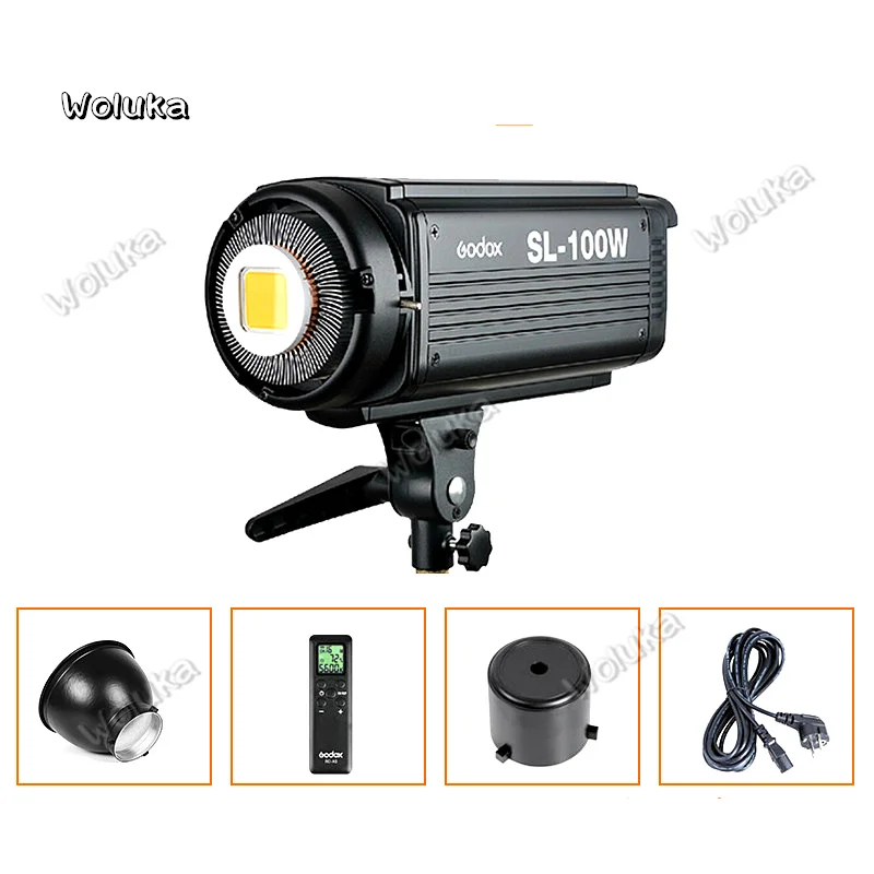 Godox SL100w фотографическая лампа для студийной портретной детской видеосъемки