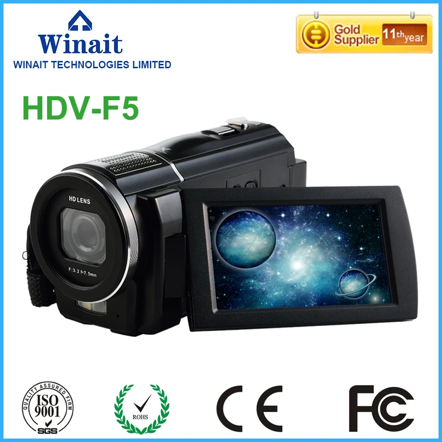 Winait Высококачественная профессиональная видеокамера Full hd 1080p 3 0 &quotTFT дисплей с