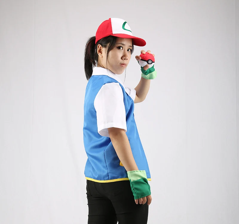 KIGUCOS оригинальный хит аниме покемон косплей пепельный Кетчум костюмы Карманный