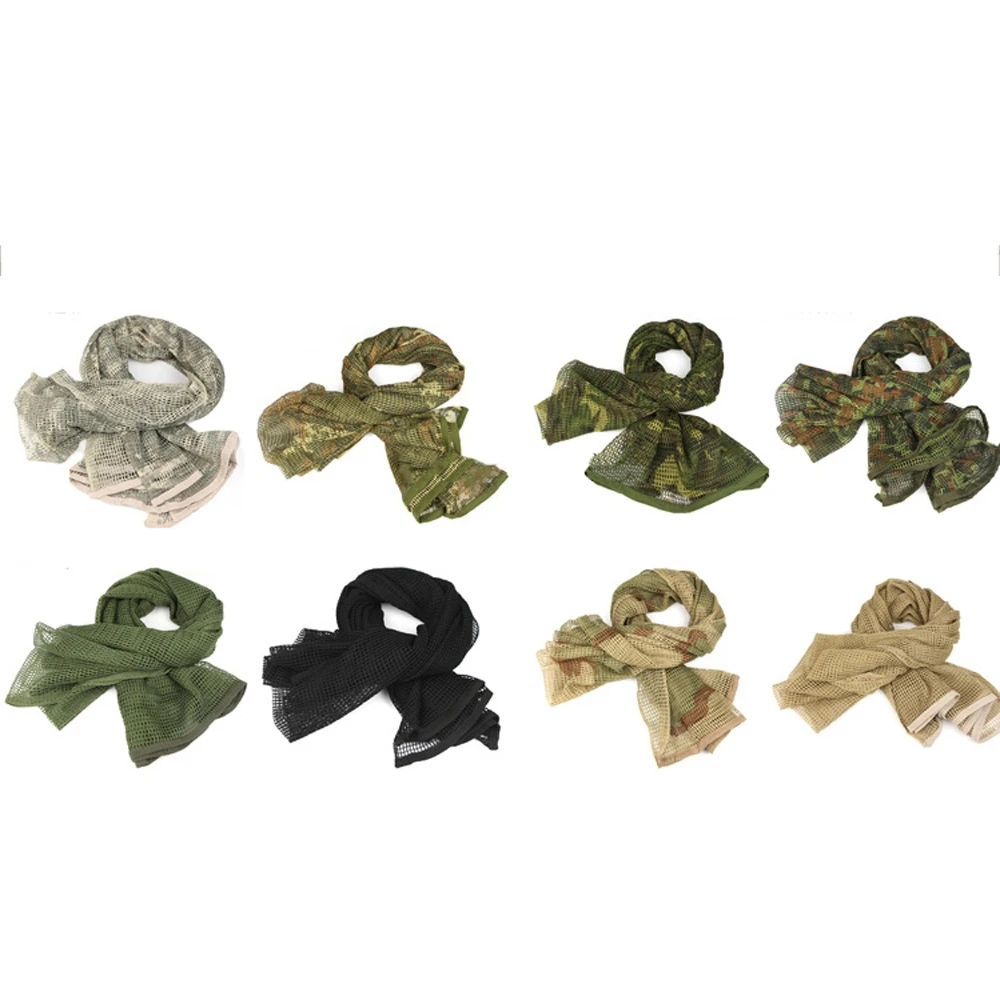 Походные шарфы военный камуфляж тактический Для мужчин спортивный шарф