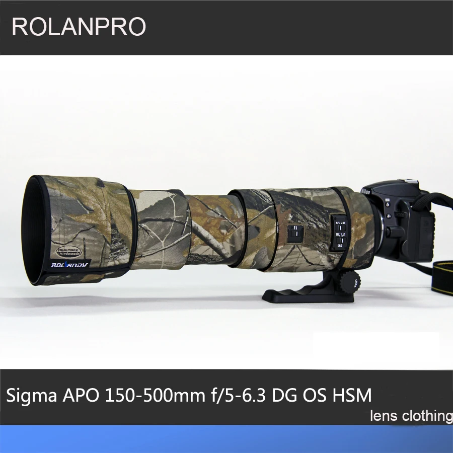 Женский камуфляжный чехол от дождя для Sigma APO 150 500 мм f/5 6 3 DG OS линза HSM защитный