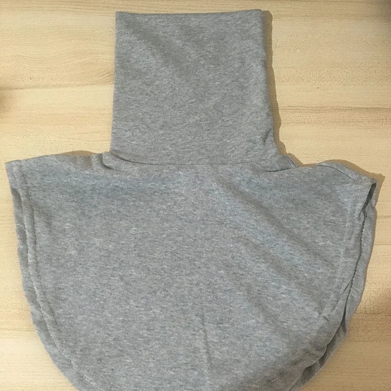 Dark Gray Стиль Женские Поддельные Воротник Мужчины Женщины Весна Осень Зима хлопок съемный Высокий воротник одежда унисекс аксессуары - Цвет: Dark Gray