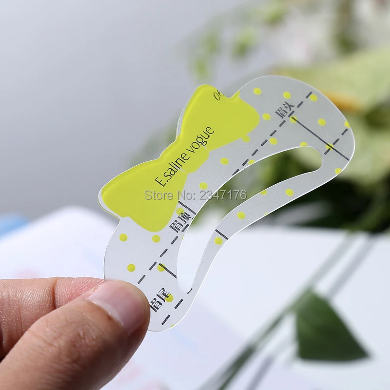 30 шт стилей DIY волшебный Перманентный макияж линейка для бровей ухода