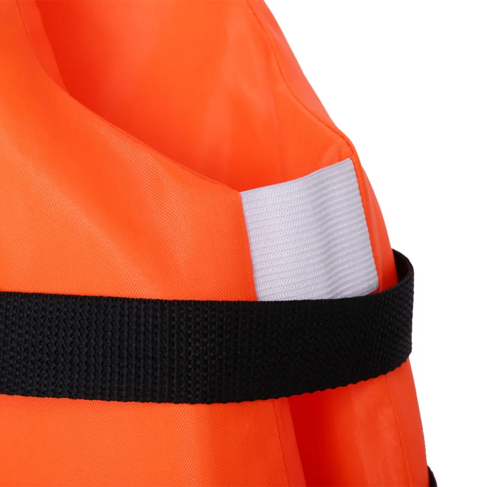 Детский спасательный жилет для плавания из оранжевой пены гребли катания на