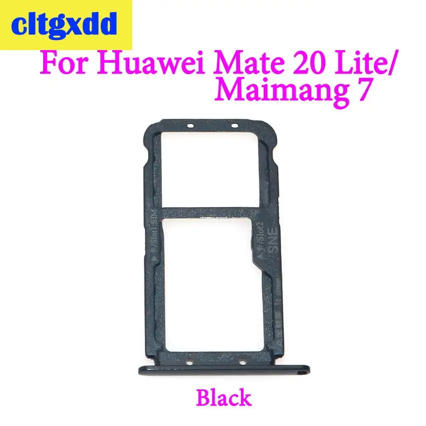 For Mate 20 Lite Cltgxdd для huawei mate 20 lite/Maimang 7 для mate 20 Pro Micro Sim держатель для карт сменный слот-лоток Адаптеры - Цвет: For Mate 20 Lite
