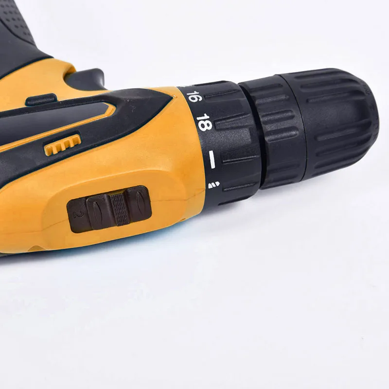12В электрическая дрель двухскоростная литиевая батарея аккумуляторная