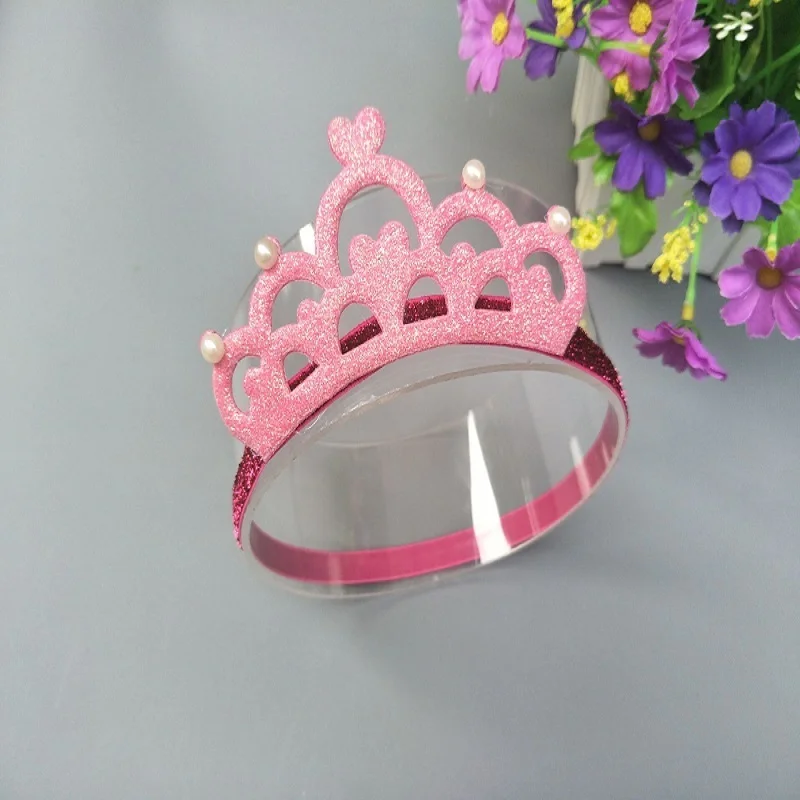 Высококачественная эластичная повязка на голову M MISM для девочек милая корона с