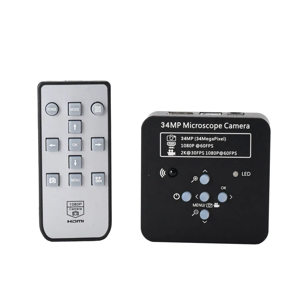 Meterk 34MP Full HD промышленный электронный цифровой видеомикроскоп камера для