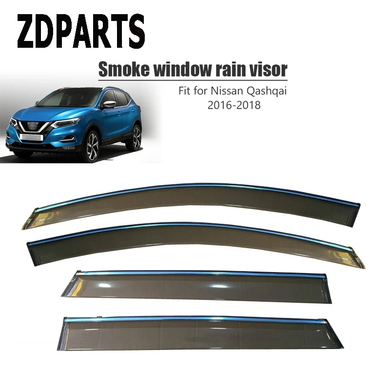 ZDPARTS 4 шт./компл. автомобильный дефлектор для защиты от ветра солнцезащитный