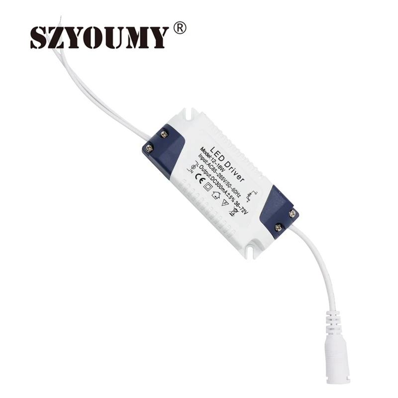 SZYOUMY ультра тонкий круглый светодиодный панельный светильник 12 Вт 15 18 24 с