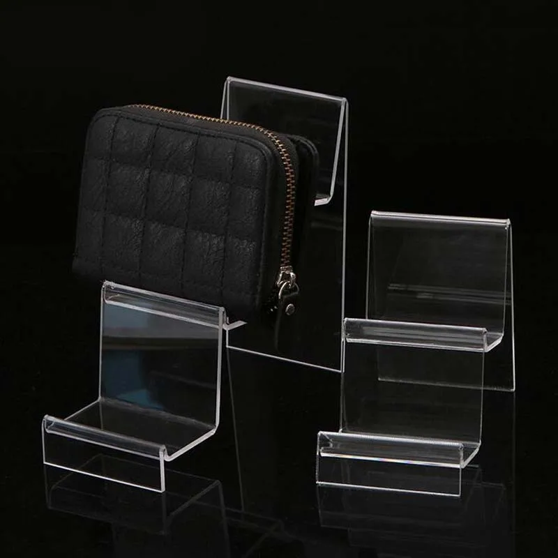 

New Transparent Acrylic Show Shelf Mobile Wallet Glasses Rack Multilayer Cellphone Jewelry Display Keychain Stand Wholesale