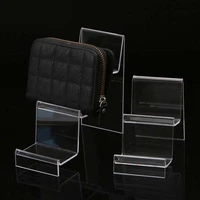 new transparent acrylic show shelf mobile wallet glasses rack multilayer cellphone jewelry display keychain stand wholesale