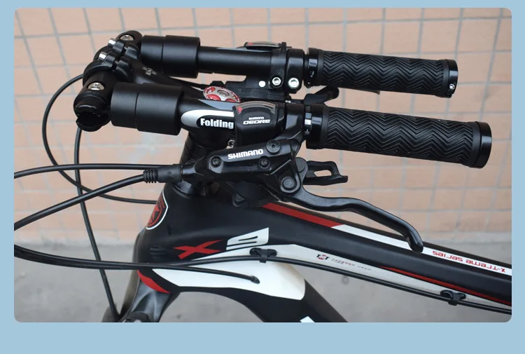 Быстросъемный Электрический горка складной руль MTB горный велосипед передний
