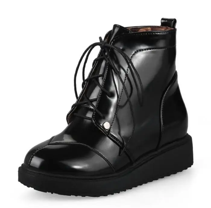 Женская обувь на танкетке Chaussure Femme Размеры 26-66 Зимняя женская Женские ботильоны