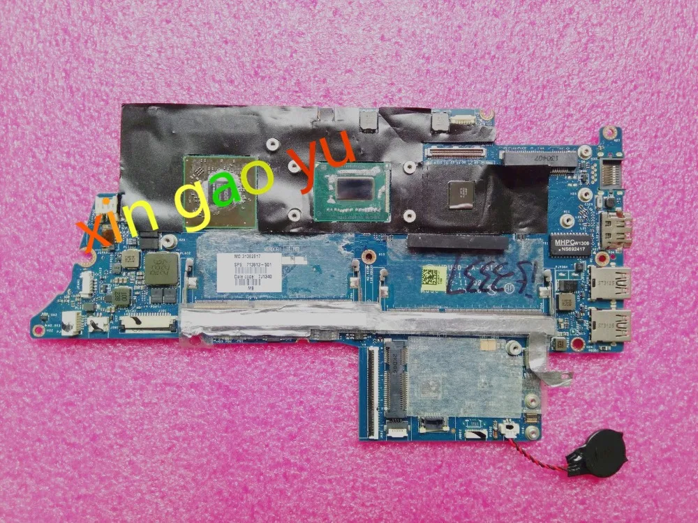 

For HP ENVY4 ENVY6 laptop Motherboard VBU50 713813-501 Motherboard I5-3337 cpu100% Test OK