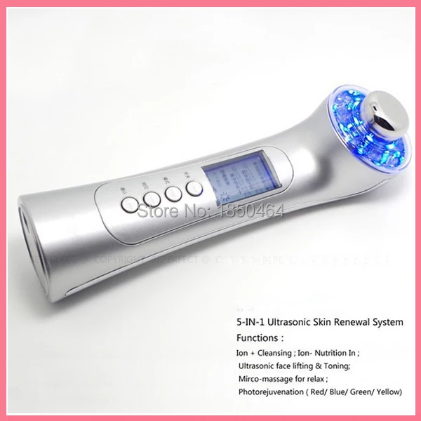 5 в 1 ультразвуковая система обновления кожи высокочастотный 3 МГц микроток