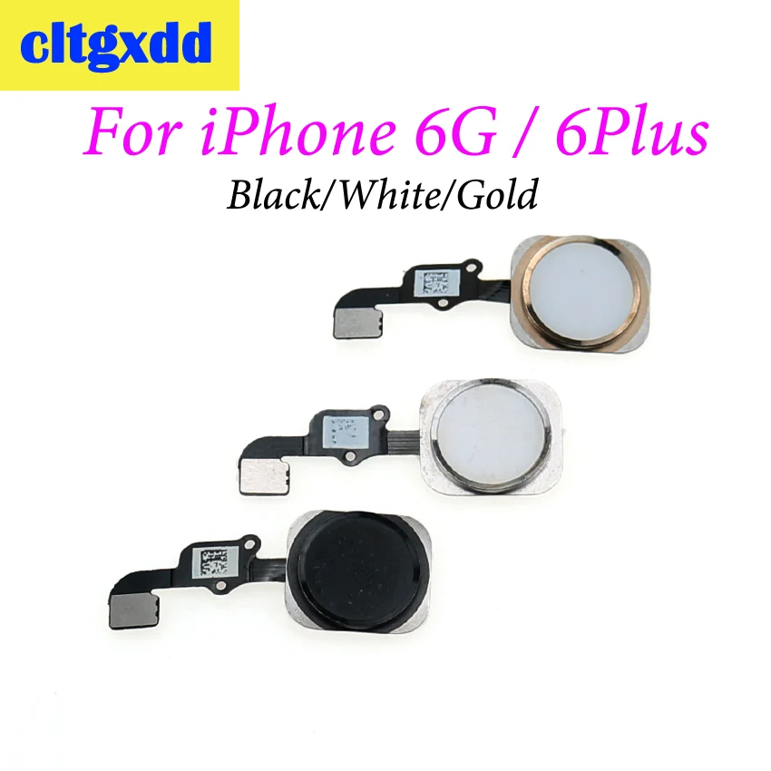 Cltgxdd Главная Кнопка возврата с гибким кабелем лента в сборе для iPhone 6 6G 4 7 &quot6 Plus 5