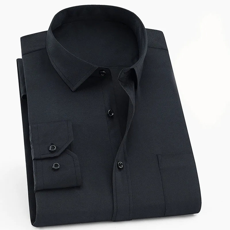 Мужская зимняя рубашка с длинным рукавом размеры до 14XL|Классические| |
