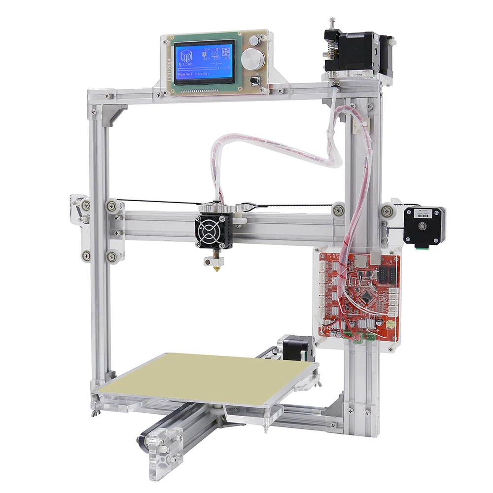 Оригинальный Anet A2 Plus 3d принтер Алюминиевый металлический 0 4 мм сопло DIY