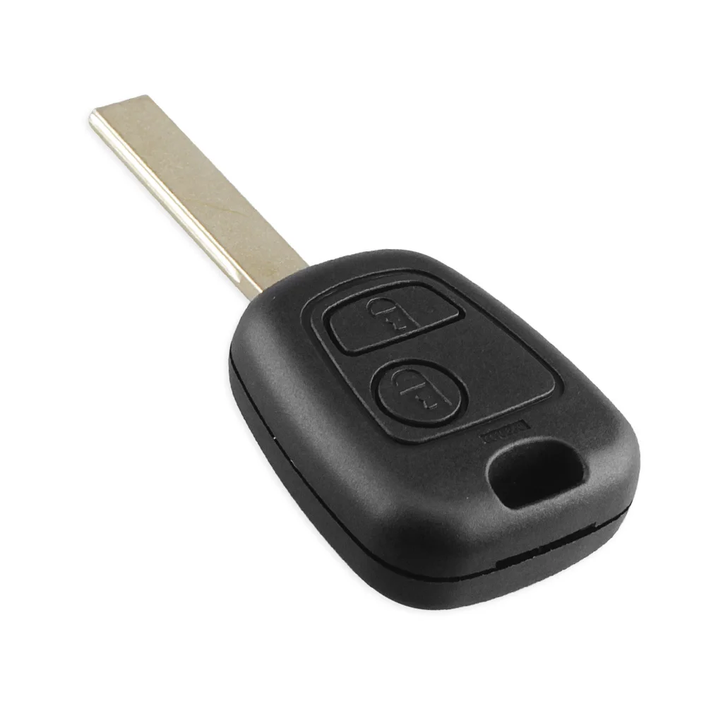 KEYYOU 2 кнопочный ключ автомобиля чехол Брелок дистанционного управления для Citroen, C1 C2 C3 C4 XSARA Picasso для peugeot 307 107 207 407