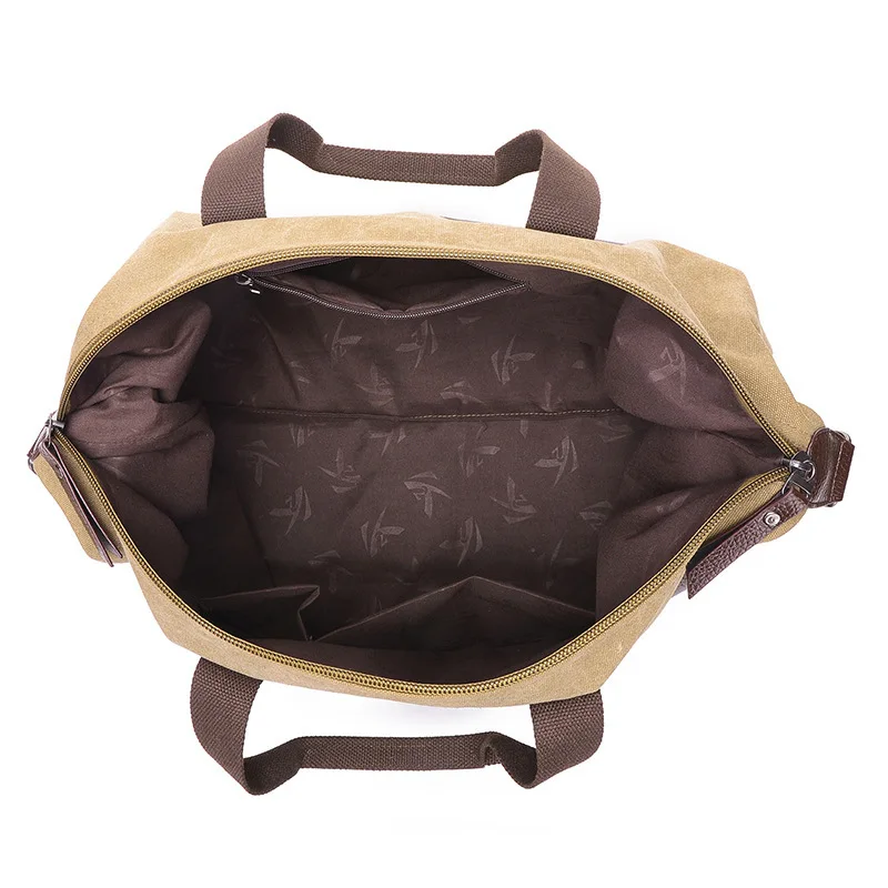 

2021 Large Capacity Canvas Travel Bags Casual Men Hand Luggage Tote Vintage Duffle Bag Big Crossbody bags Classic Shoulder Bags