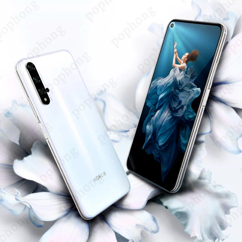 Мобильный телефон HONOR 20, 8 ГБ, 128 ГБ, 6,26 дюймов, Kirin 980, четыре ядра, Android 9,0, NFC, разблокировка лица, суперзарядка, Google play
