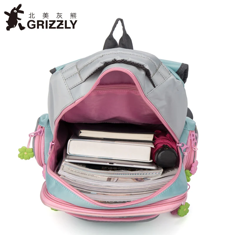 Высококачественные детские школьные ранцы с мультяшным принтом нейлоновые