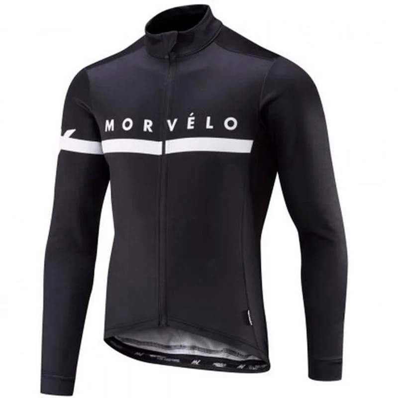 Весна/осень 2019 веломайка Pro team Morvelo с длинным рукавом мужская Ropa Ciclismo велосипедная