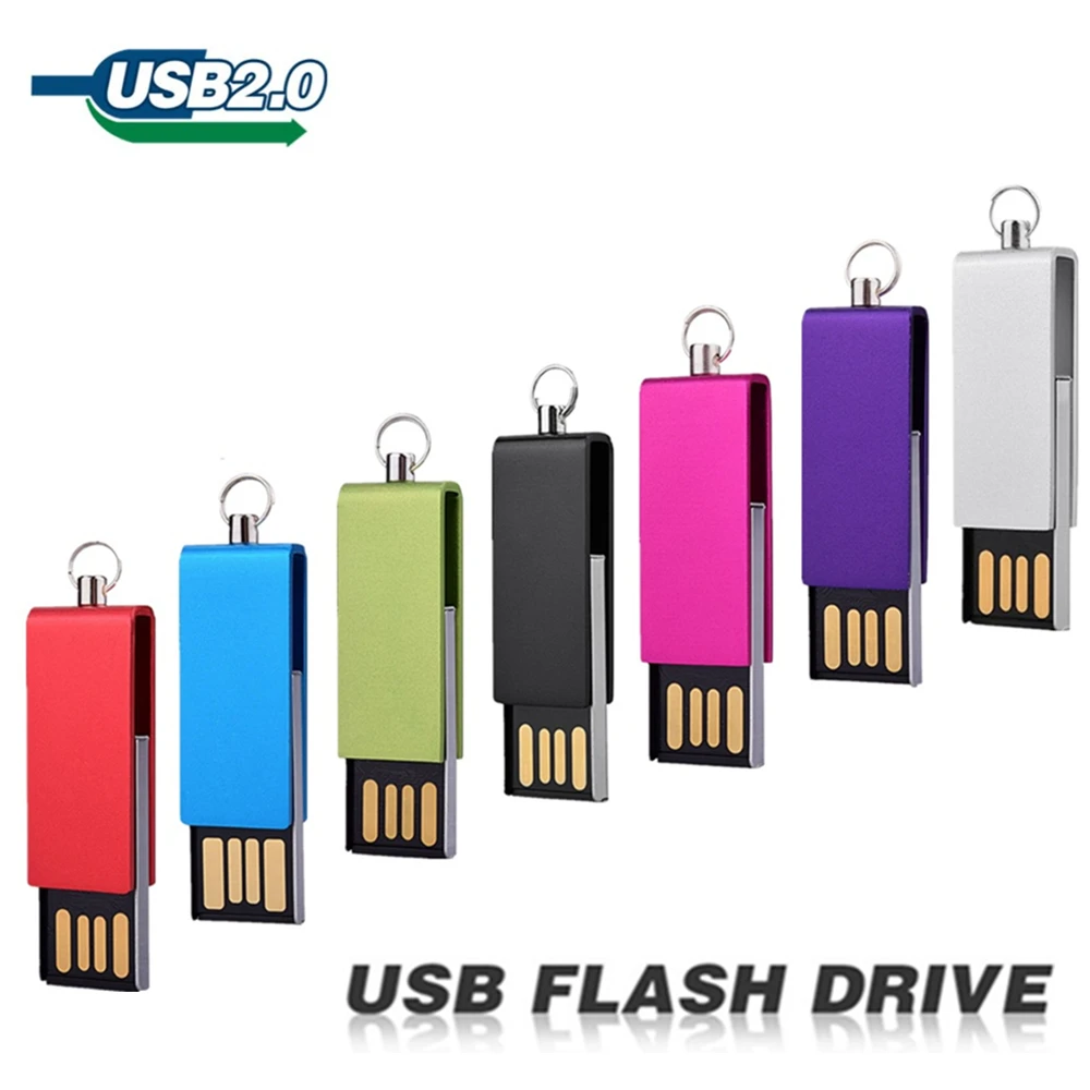 2018 металлический Разноцветные карту флэш памяти с интерфейсом usb 8 Гб оперативной