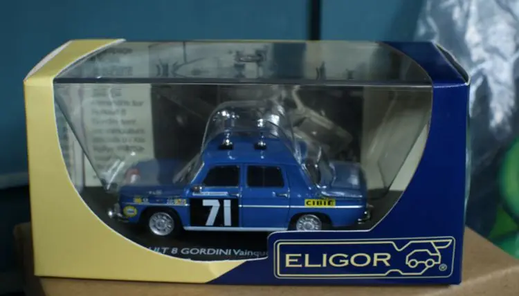 Высокая моделирования RENAULT8 модель, 1:43 сплав Renault ралли 1962#71 Чемпионат автомобиль, Коллекция Модель