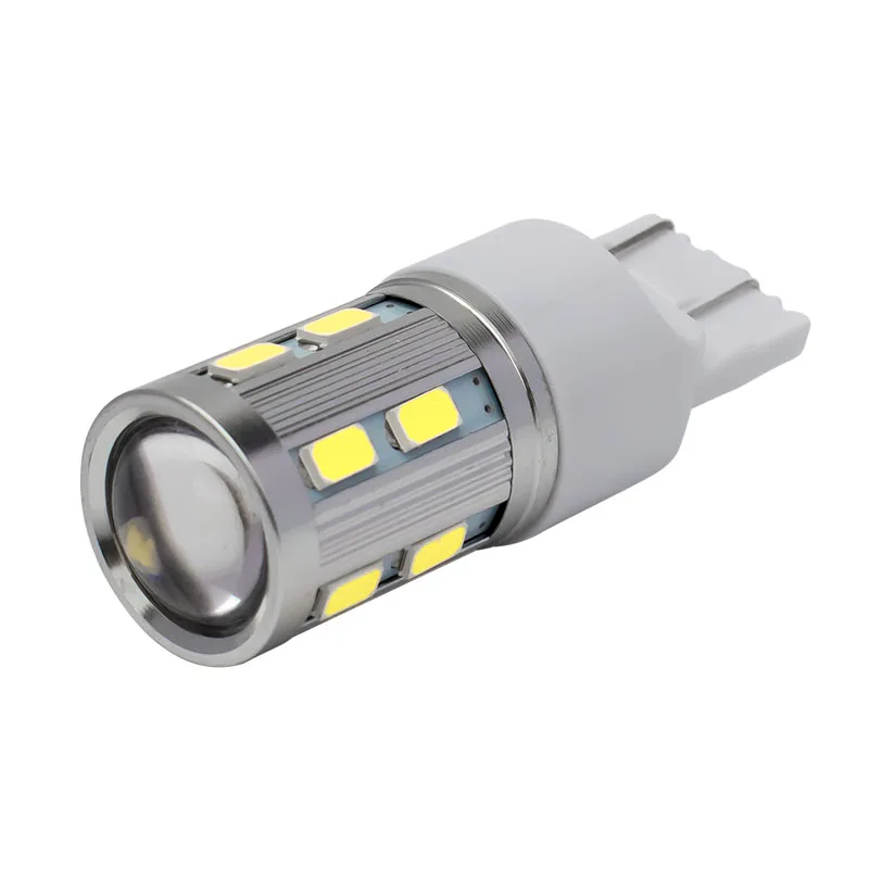 2 шт. T20 7443 W21/5 Вт супер яркий 16 SMD 5630 5730 светодиодный задний фонарь для автомобиля