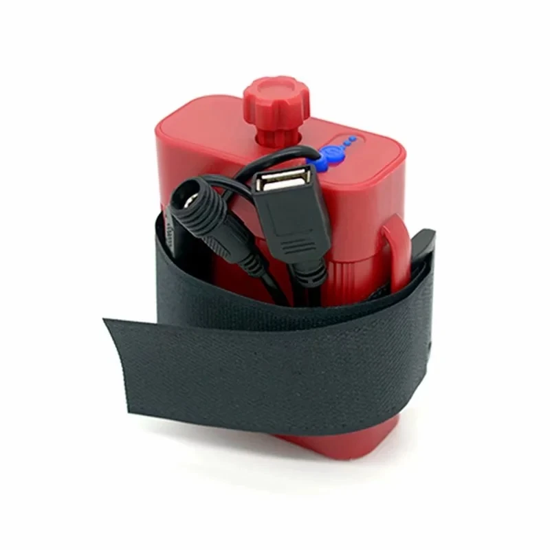 DC USB 2x26650/18650 держатель отсек водонепроницаемый батарейный чехол для телефона