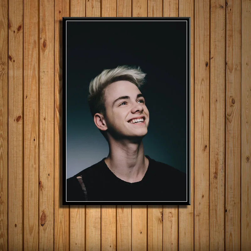 P002 почему мы не Jack Avery Зак Херрон Джона Marais поп-музыки Группа живопись Шелковый Холст плакат стены домашний декор, произведение искусства - Цвет: 9