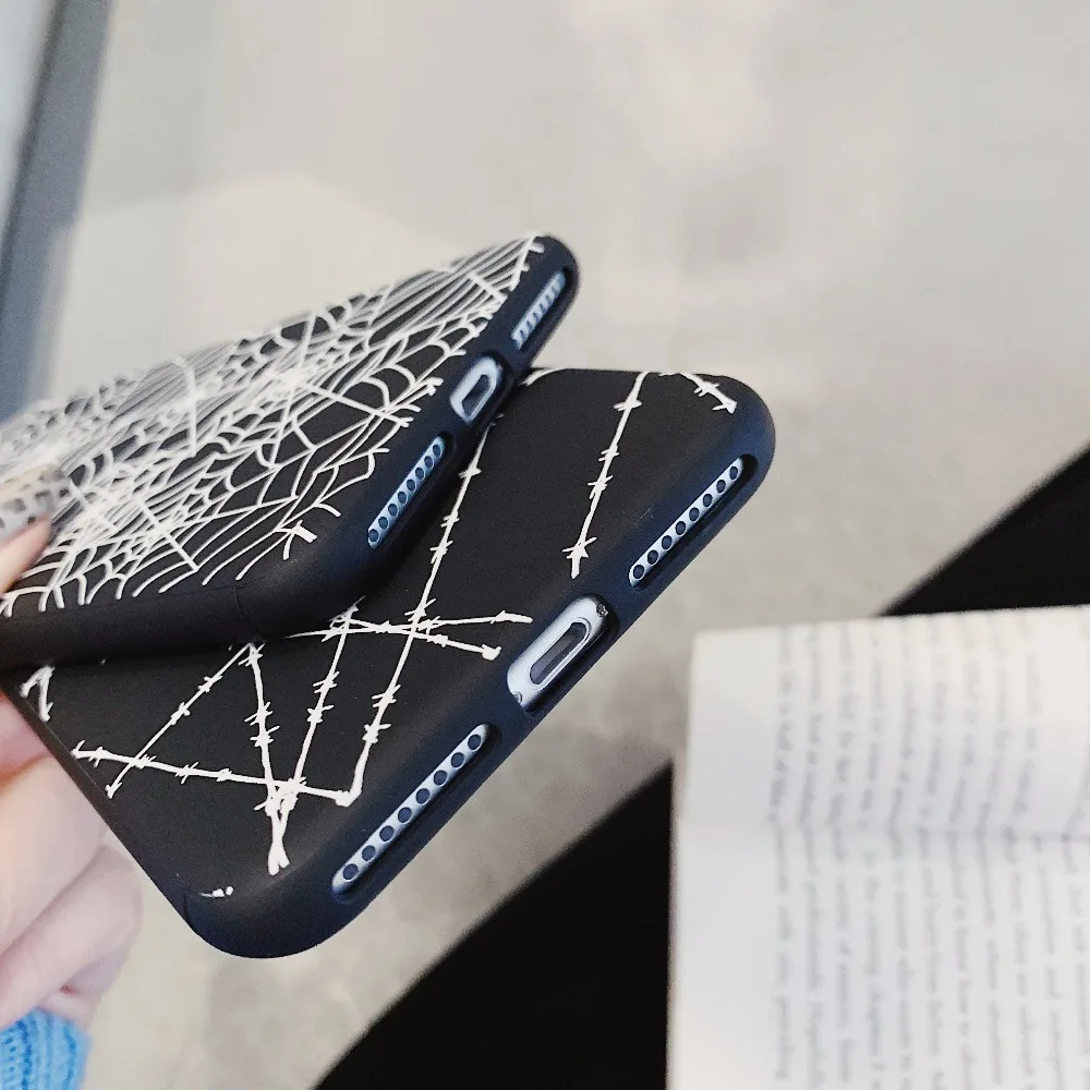 Новый Модный мягкий чехол из ТПУ для Apple iphone 6 6S 7 8 Plus X XR XS Max 6plus 7plus plus XSMax | Мобильные