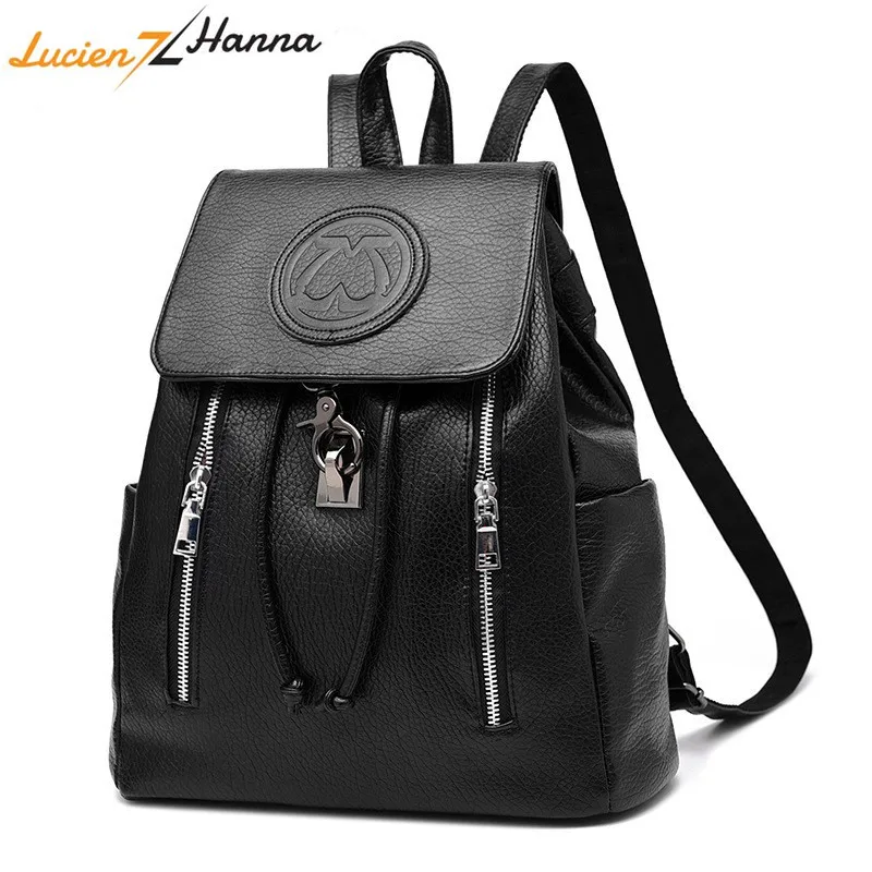 Высококачественный Женский рюкзак из искусственной кожи женские модные