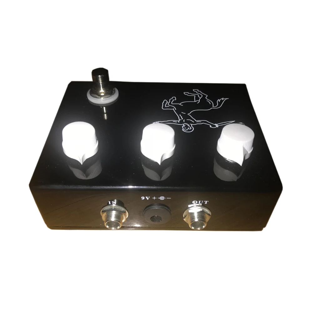 7 цветов Klon Overdrive педали алюминиевая коробка гитарная педаль с Ture обход над