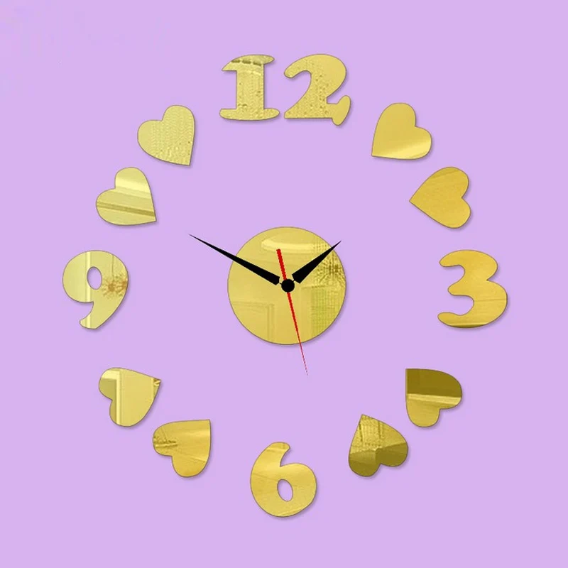 Винтажные настенные часы кварцевые современный дизайн reloj de pared horloge акриловая