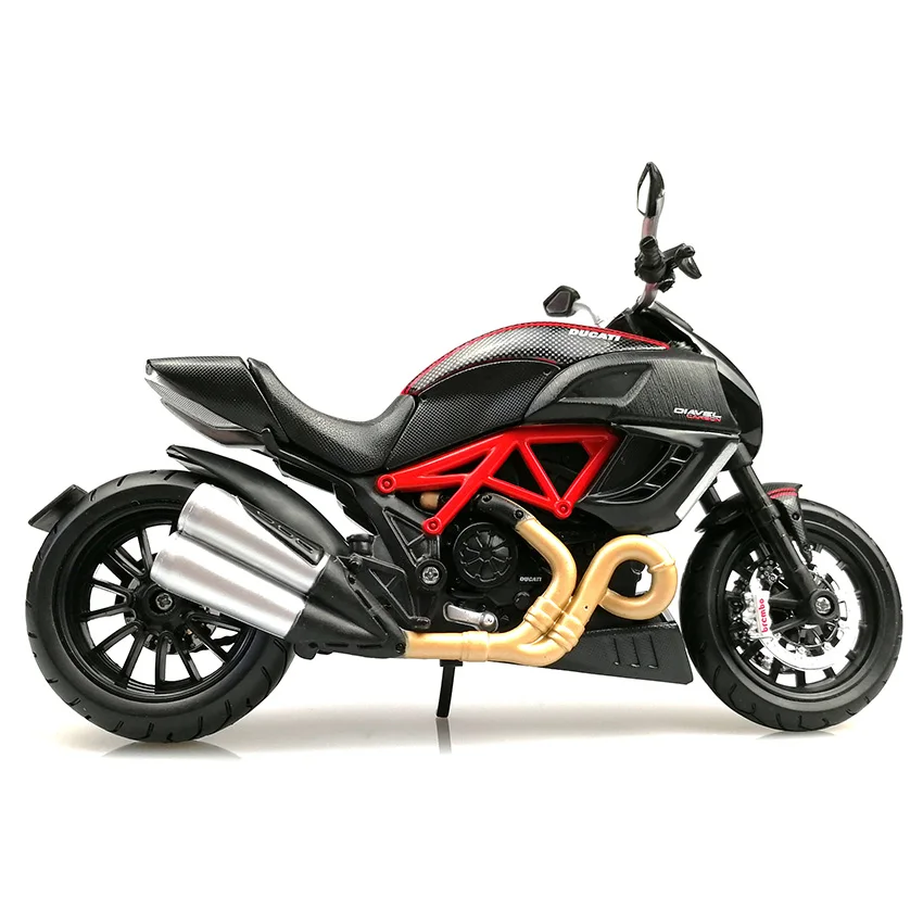 1:12 Ducati модель мотоцикла сплав Forcecontrol гоночный автомобиль игрушки коллекция