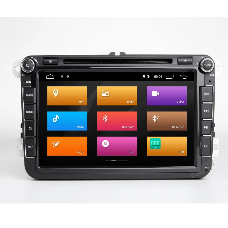 Android 9 0 мультимедиа 2 DIN Автомобильный gps для сиденья Altea Leon TOLEDO volkswagen Passat b6 POLO golf 5 6