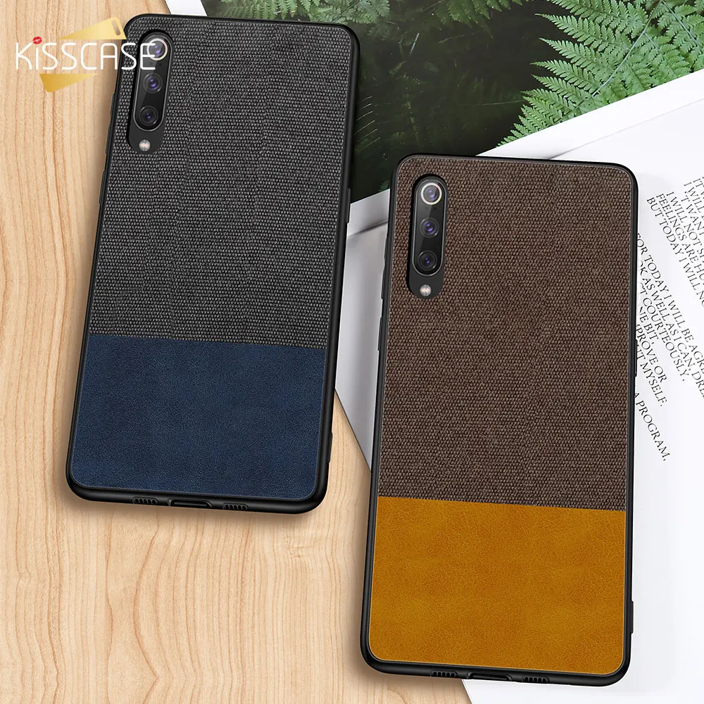Тканевый чехол KISSCASE для телефона Xiaomi Mi 9 SE 8 A2 Lite Redmi 5 Plus 5A S2 6A 6 Pro Note 7 кожаный мягкий